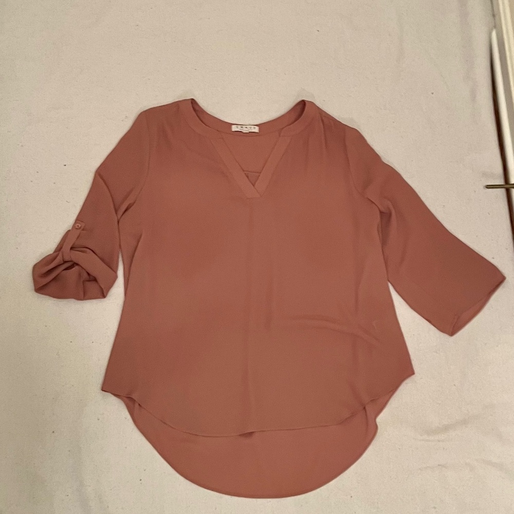 Dusty Dark Pink Blouse